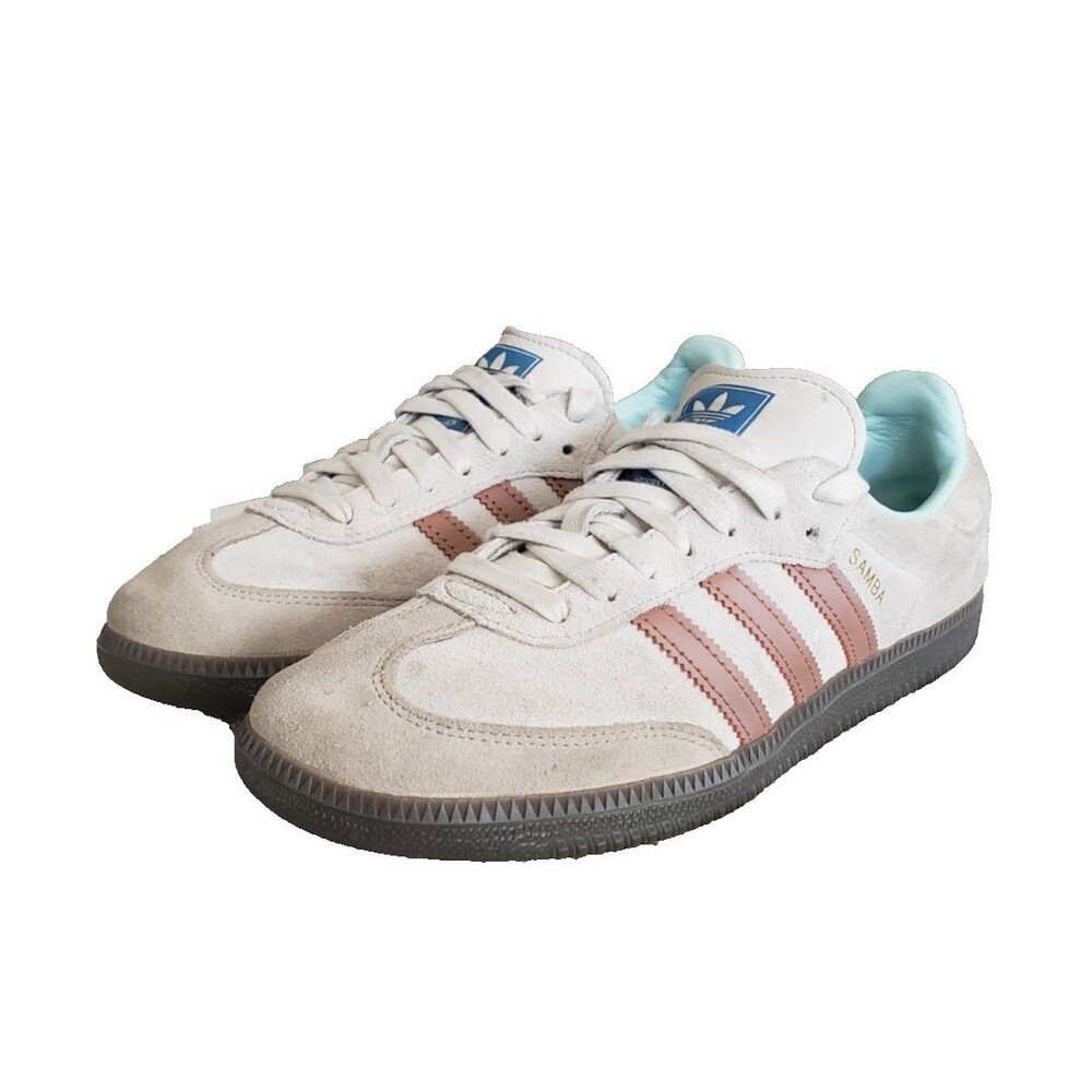 Adidas Samba OG Clay Strata Sneakers Originals Classic Suede Mens 6.5 Women Sz 8